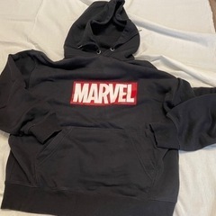 パーカー　marvel GU Mサイズ　メンズ　ブラック