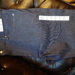 【ウエスト40】ストレッチセルビッジスリムフィットジーンズ