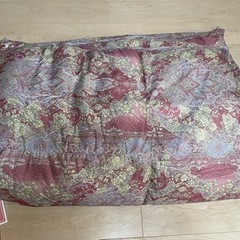 未使用品　モリリン 羽毛掛布団 シングル ロングサイズ＆布団カバ...
