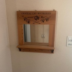 アンティーク調ミラーの画像