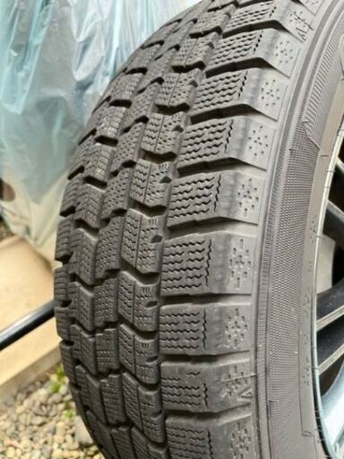 80系ノア/ヴォクシー用 ホイール付スタッドレスタイヤ 4本セット GOOD YEARの ICE NAVI 7