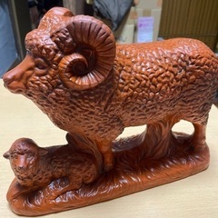 取引決まりました羊の親子(置き物)