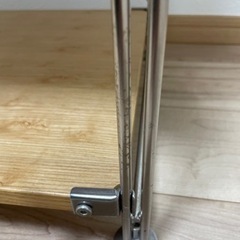 無印　ステンレスユニットシェルフ　オークの画像