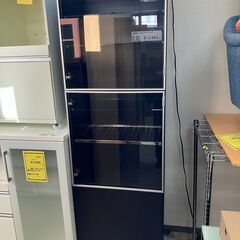 コレクションケース 木製 おしゃれな ガラスキャビネット ガラス 美しい ショーケース 幅(W)60cm クリーニング済み 堺市 石津【ジャングルジャングルサカイ石津店】