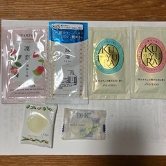 シャンプー、ボディソープ試供品の画像
