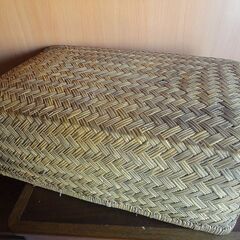 【お取引き 決まりました】衣装箱 収納箱 つづら 竹籠 65cm...