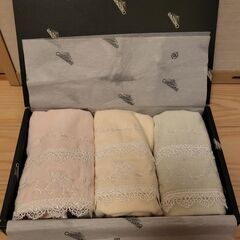 【新品】ハンドタオル3枚セット（CHIKAZAWA）