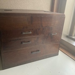 【引渡者決定】お針箱【昭和初期】