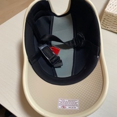 値下げします。新品の可愛いヘルメット！自転車用の画像