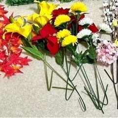 【取引中】造花セット【花瓶付き】