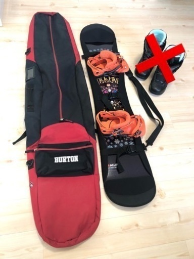 スノーボード　アライアン　VIVIAN 142㎝　バインディングセット(中古品)