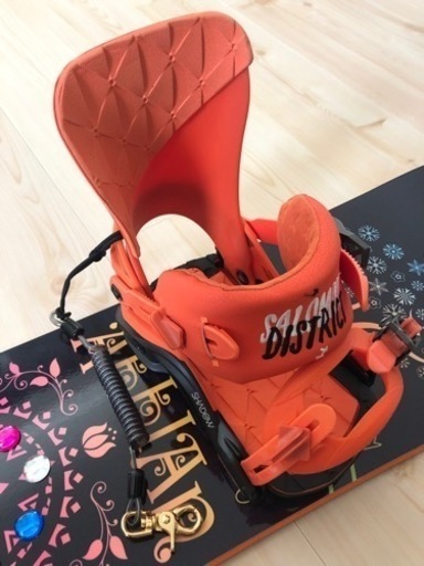 スノーボード　アライアン　VIVIAN 142㎝　バインディングセット(中古品)