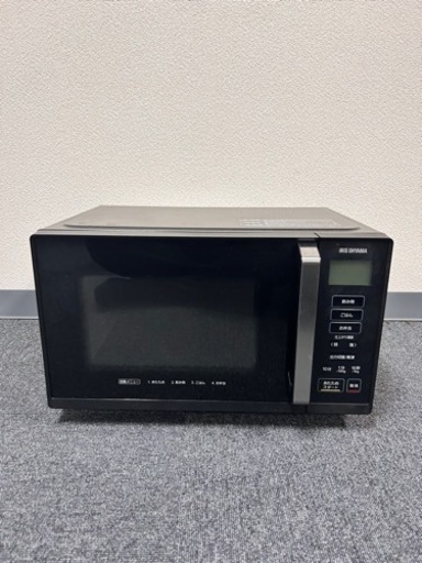 ☆博多駅南☆ アイリスオーヤマ 電子レンジ IMB-F2201-B 2021年製☆通電確認済み☆