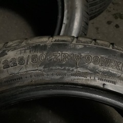 【早く買って】アクセレラ　225/50R18 夏タイヤ　4本の画像