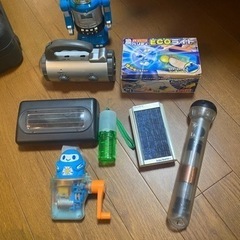 電気工作キット、ジャンクパーツ付き、