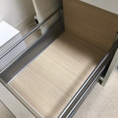 パモウナ　キッチン用　炊飯器収納棚の画像