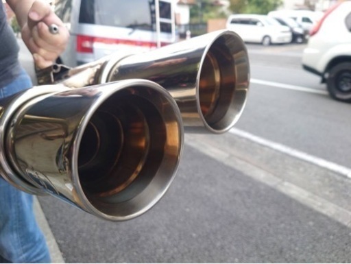 ランドクルーザープラド　ガナドールマフラ　ガソリン車用