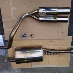 ランドクルーザープラド　ガナドールマフラ　ガソリン車用