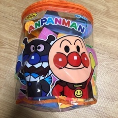 【美品】　アンパンマン　かるい安全つみきの画像