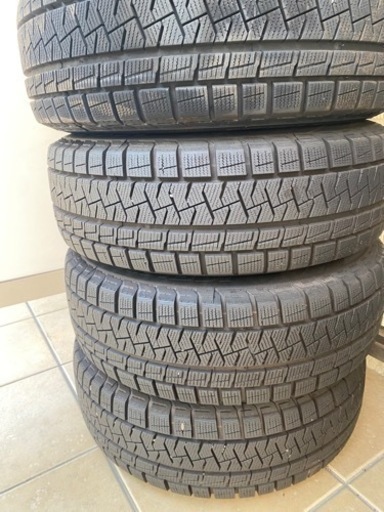 スタッドレスタイヤ4本　BRANDLE / L93 FR:5.50-14.00 アイスアシンメトリコプラス FR:175/65-14 82Q