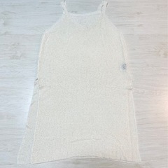 【KAWIJAMELE】ニット タンクトップ ワンピース（スリッ...