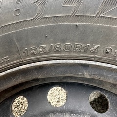 ！決まりました！ハイエーススタッドレスタイヤ　15インチの画像