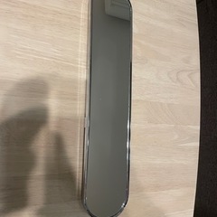 【美品】ワイドバックミラー　カシムラ　メッキ