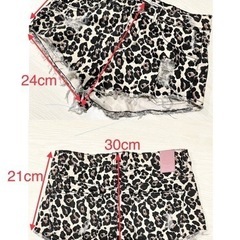 ヒョウ柄ショートパンツの画像