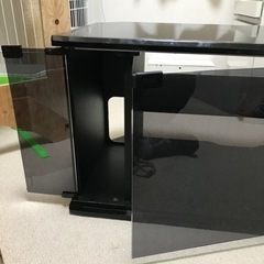 黒テレビ台　横95㌢高さ42㌢奥42㌢の画像