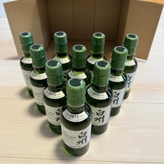 サントリー シングルモルト ウイスキー 白州 180ml Amazon.co.jp: サントリー シングルモルト 白州 180ml（2本セット