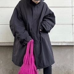 【ThinKniT】marche bag dress Mサイズ マルシェバッグの画像