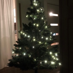 クリスマスツリー　電飾付き　150センチ
