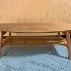 【急募】折り畳みローテーブル 譲の画像