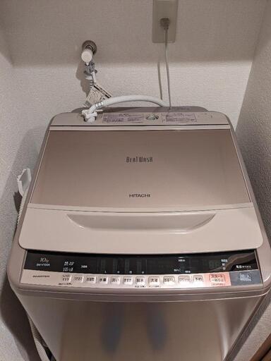 日立 洗濯機 ビートウォッシュ BW-100A