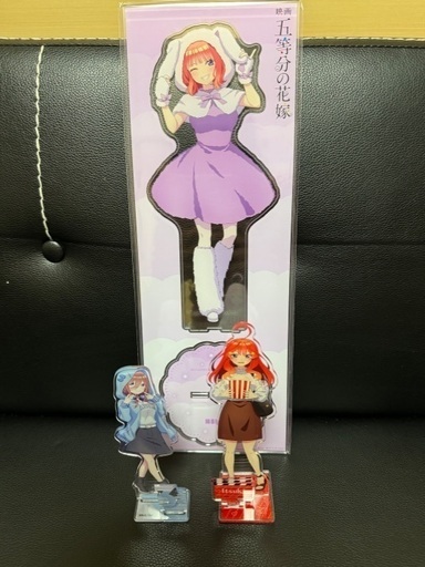 五等分の花嫁　アクリルスタンド3点セット