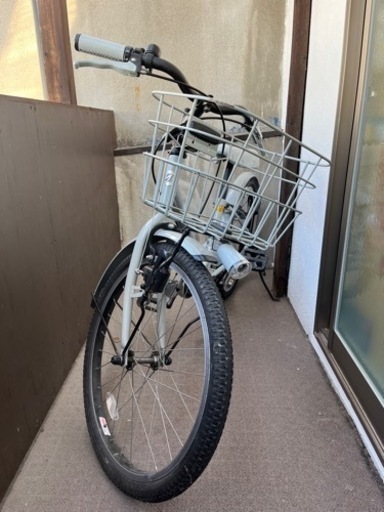 22型 子供用自転車 bikke j(ダークグレー×シングル/シングルシフト)BK22VJ 取説あり