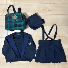 百合が原幼稚園制服セット販売の画像