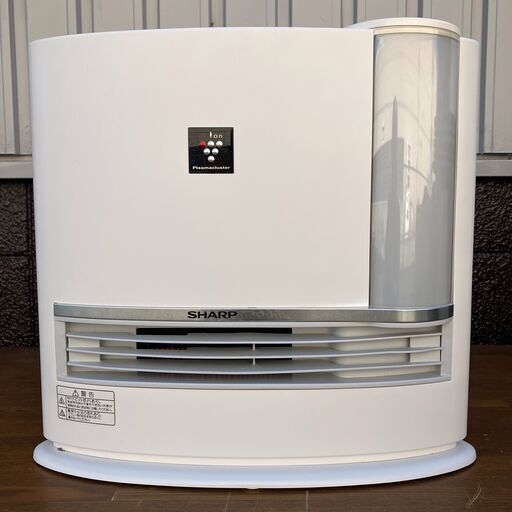 SHARP プラズマクラスター塔載 加湿セラミックファンヒーター HX-J120（ホワイト）