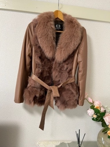 羊革リアルファージャケット