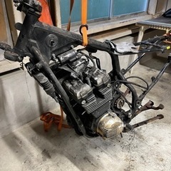 CBX400f 398cc エンジン　フレーム　キャブ　国内　1型