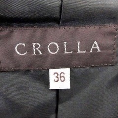 crolla ・ワールド・ジャケット・コート・コットン・七分袖・サイズ36・Sの画像