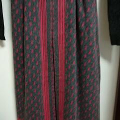 レトロなニットワンピースの画像