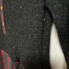 レトロなニットワンピースの画像