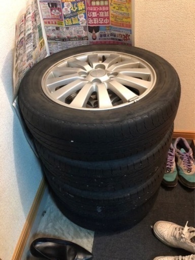 ダイハツ純正タイヤ付きホイール！