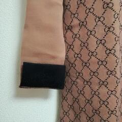 オシャレなニットワンピースの画像