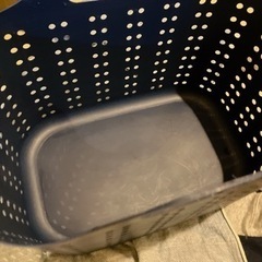 【良品】青いカゴの画像