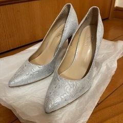パンプス 24.5 Poolside ブライダル 極美品の画像