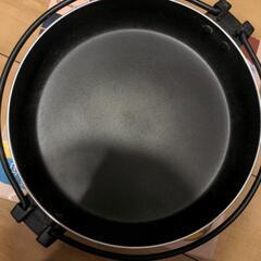 すき焼き鍋 汚れありの画像