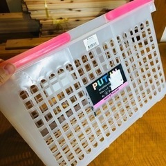 お買い物カゴ🧺 収納ボックスとしても✨の画像