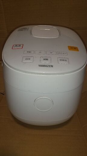 YAMAZEN マイコン炊飯ジャー YJF-M30CC　3合炊き